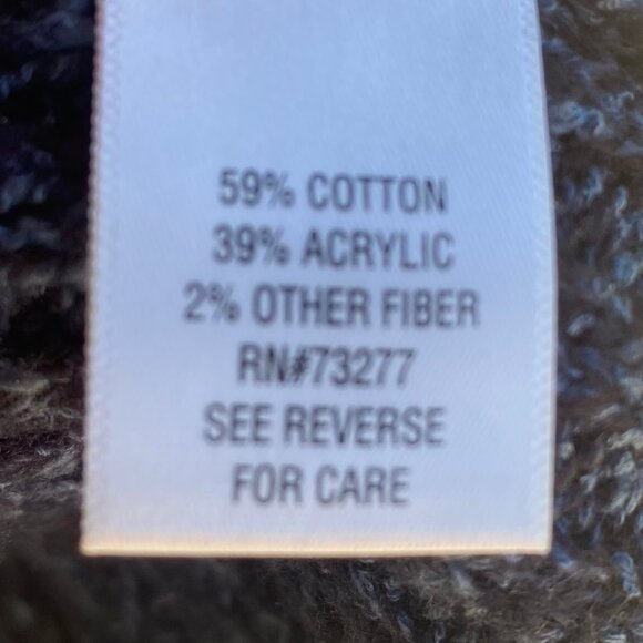 Women's Croft & Barrow Waterfall Cozy Sweater Size Large - Picture 10 of 11